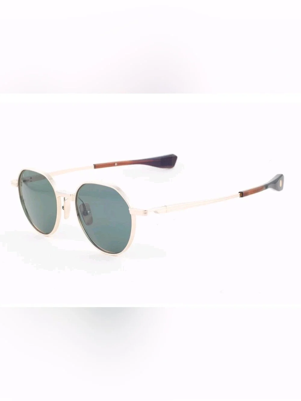 DitaVers-One Unisex Gold Geometric Sunglasses DTS150-A-01